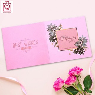 Thiệp vuông gấp Happy everyday