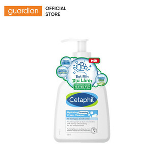  Sữa Rửa Mặt Tạo Bọt Lành Tính Cho Da Nhạy Cảm Cetaphil Hydrating Cream Cleanser 236ml 