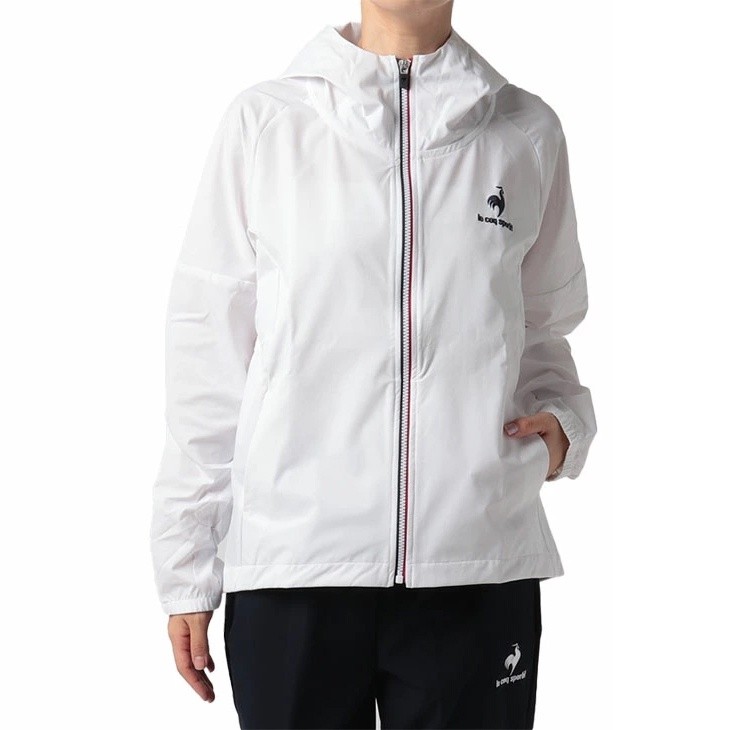 Áo khoác gió Le coq Sportif nữ - QMWUJF20-WH