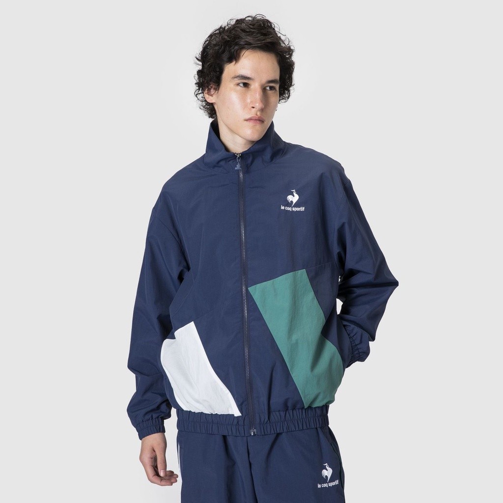 Áo khoác gió le coq Sportif nam - QMMSJF23-NVY