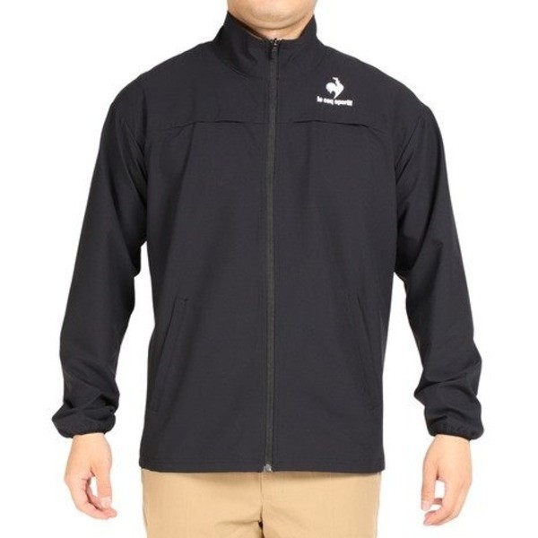 Áo khoác gió le coq Sportif nam - QMMTJF20-BLK