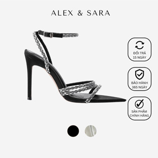 Giày cao gót nữ daria heels đính đá cao cấp, sang trọng thiết kế thời trang, giày hoa hậu - AL77