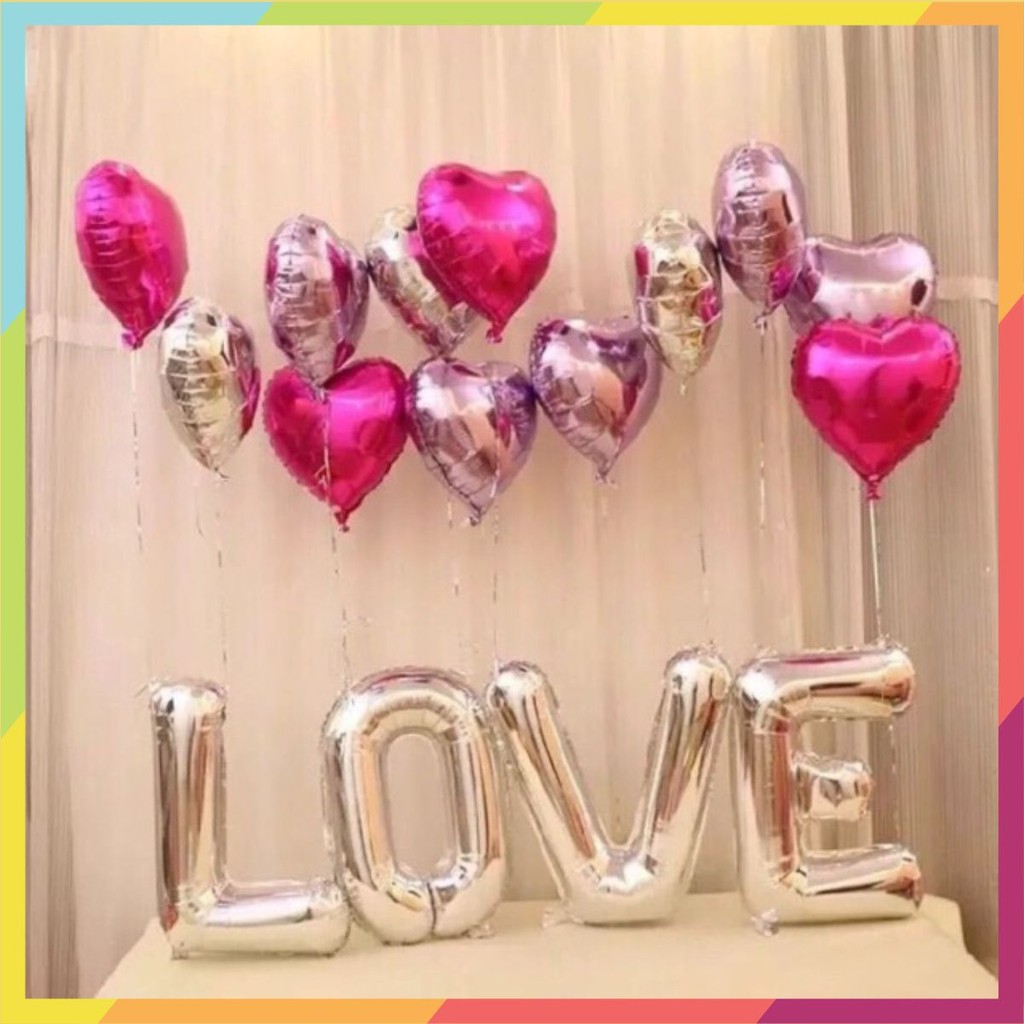 BÓNG Chữ Love Size Đại 32ich