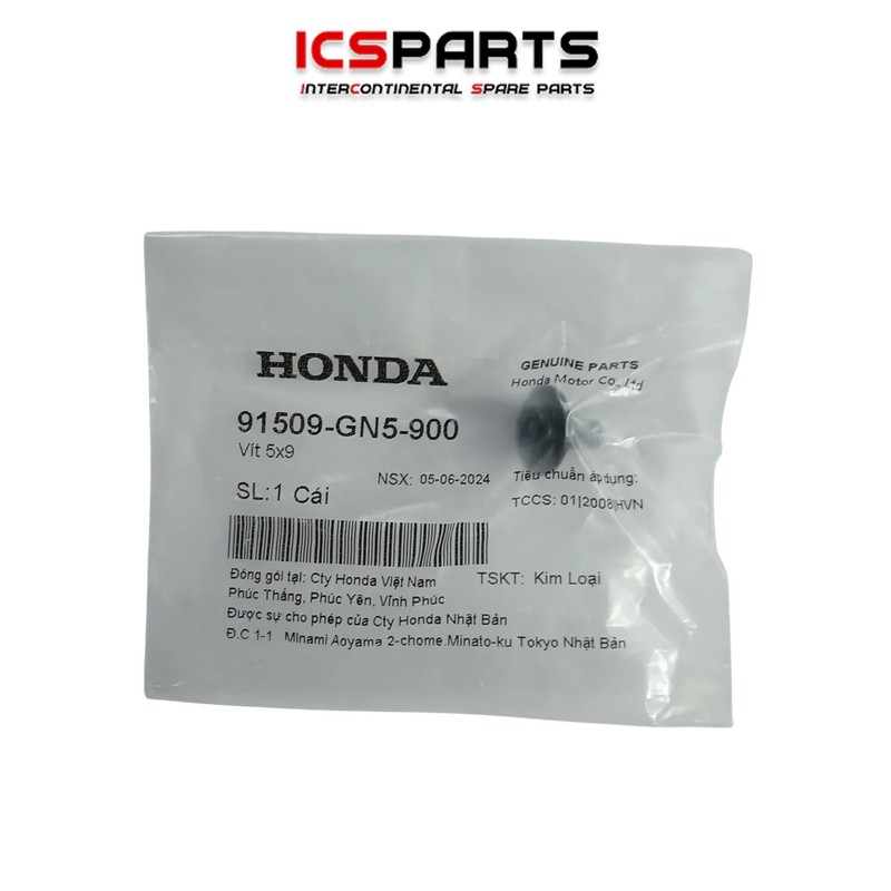 Vít 5X9 HONDA Dream (91509GN5900)