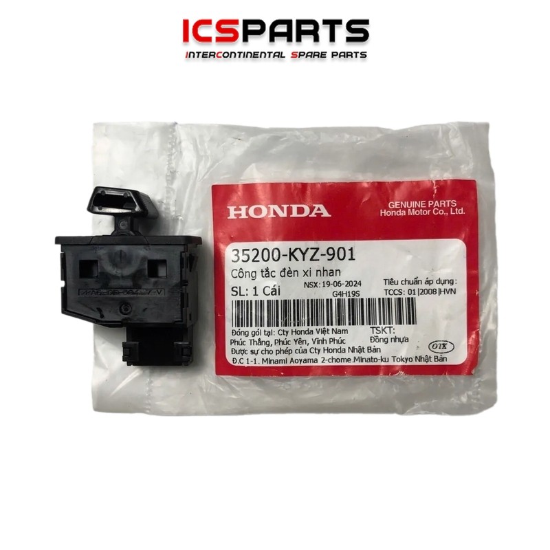 Công Tắc Đèn Xi Nhan HONDA Air Blade, Dream, Future, Lead, Pcx, Sh, Sh Mode, Vision, Wave (35200KYZ9