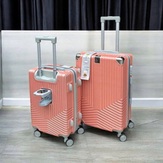 Vali siêu cấp Vali có khay để nước kéo du lịch nhựa dẻo, ốp góc si inox, có móc treo đồ,  3 size. tặng túi đựng giày.