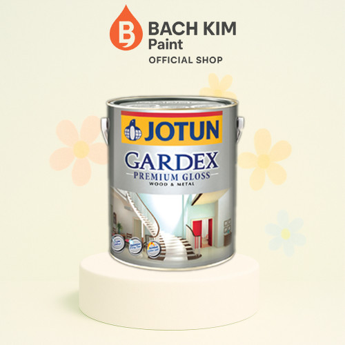 Sơn dầu JOTUN sơn cho gỗ, sơn nhôm, sơn sắt, sơn nhựa và kim loại Jotun Gardex Bóng Mờ