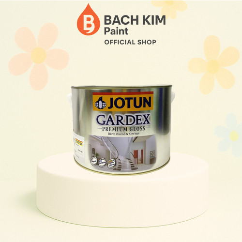 2,5 KG - Sơn dầu JOTUN sơn cho gỗ, sơn nhôm, sơn sắt, sơn nhựa và kim loại Jotun Gardex Bóng Mờ