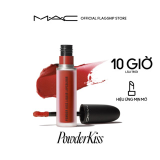 [ĐỘC QUYỀN] MAC - Bộ 2 món: Son kem Powder Kiss Liquid Lipcolour x2/ làm mờ vân môi và dưỡng ẩm môi suốt 10H