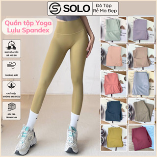 Quần Legging Lulu Tập Gym  Yoga Pilates Thun Lulu Siêu Co Giãn Gen Bụng Nâng Mông Thể Thao Nữ 249