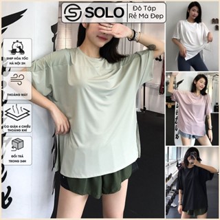 Áo Gym Yoga Dáng Rộng Thể Thao Nữ Pilates Phối Lưới Thun Mềm Thoáng Mát Co Dãn 052