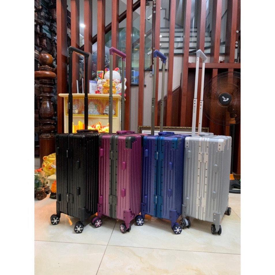 Vali KHUNG NHÔM CAO CẤP Kiden Korea Cacbon Fiber Khoá Sập TSA Bảo Mật Chắc Chắn - Bảo Hành Trọn đờ