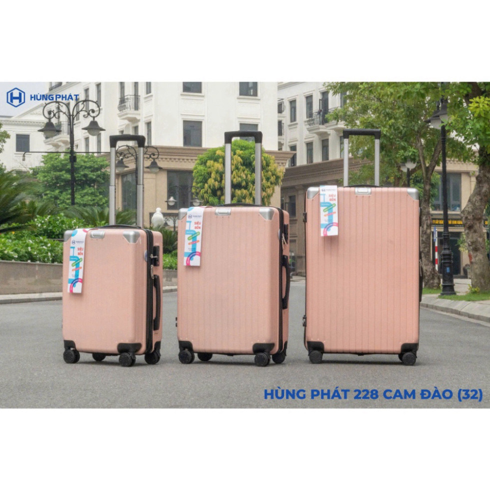 Vali hùng phát  Vali kéo du lịch size 32 HP 228 32inch (cực đại) xoay 360 độ, tiện dụng, chống va đậ