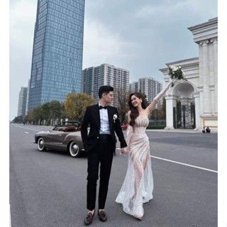 Váy đi bàn, Váy cưới chụp ảnh cưới cao cấp