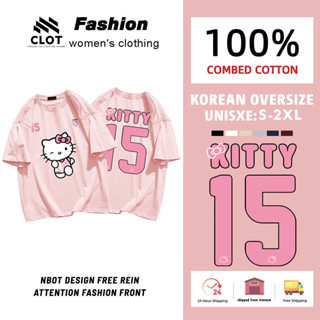 Áo phông nữ baby pink hello kitty  kiểu dáng cute hàn quốc đẹp  100% cotton  mùa hè  CLOT áo thun