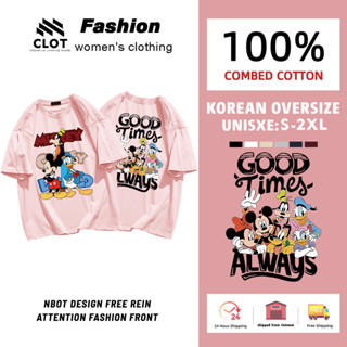 áo phông disney nữ hồng cotton 100% cute đẹp fashion mùa hè dopamine áo style CLOT áo thun local brand