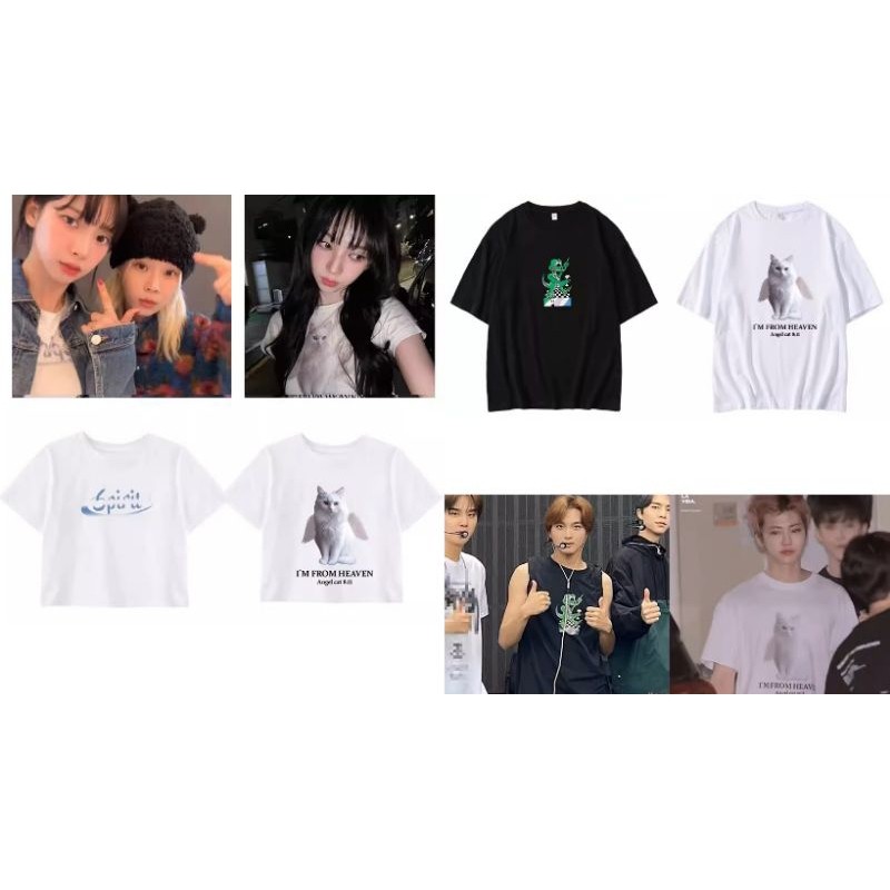 Áo thun aespa Karina, Winter + NCT Haechan, Jaemin