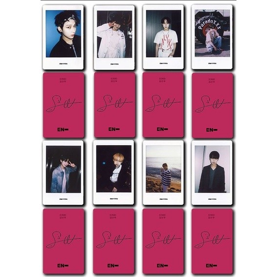 [Mua 2 giảm 30k, mua 3 tặng 1] Set card chữ kí Sunoo ENHYPEN