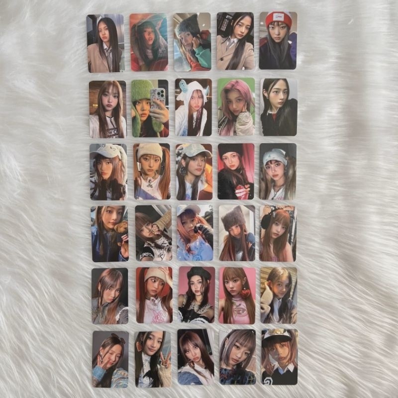 Set card ảnh unoff NewJeans Minji, Hanni, Danielle, Haerin, Hyein - OMG