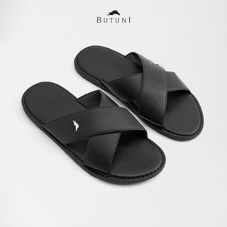 Dép Nam Dép Quai Chéo Dép Quai Da Bò Cao Cấp FourCM Slippers, Dép Thời Trang Nam Bảo Hành 12 Tháng