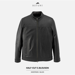  Áo Da Áo Khoác Nam Da Cừu BUTUNI Half-Cut C.Blouson Áo Khoác Da Lót Vải Lụa Cao Cấp Bảo Hành 5 Năm 