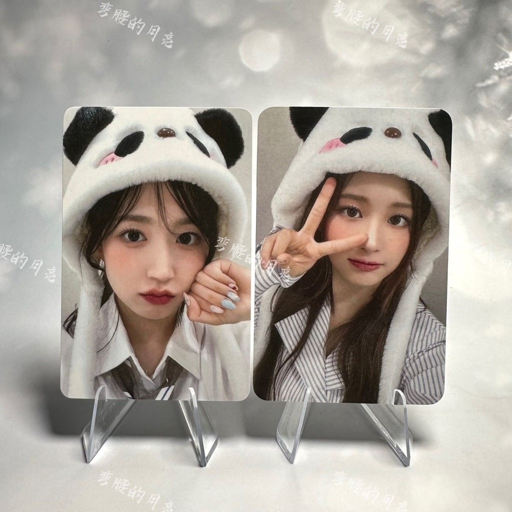 nmixx Hexagram2Thẻ Nhỏ Wu Haiyuan Panda Nhân Dân Tệ  Gấu Panda Xueyun Gấu Panda ms Phiên bản đặc biệ