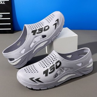 Giày lười nam nhựa thể thao siêu nhẹ êm chân lỗ thoáng khí đi biển đi mưa chống nước thoải mái siêu bền jayxinh V388