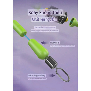 Trục câu đài buộc sẵn không nút thắt thế hệ mới tăng sức tải dây gaygoobb