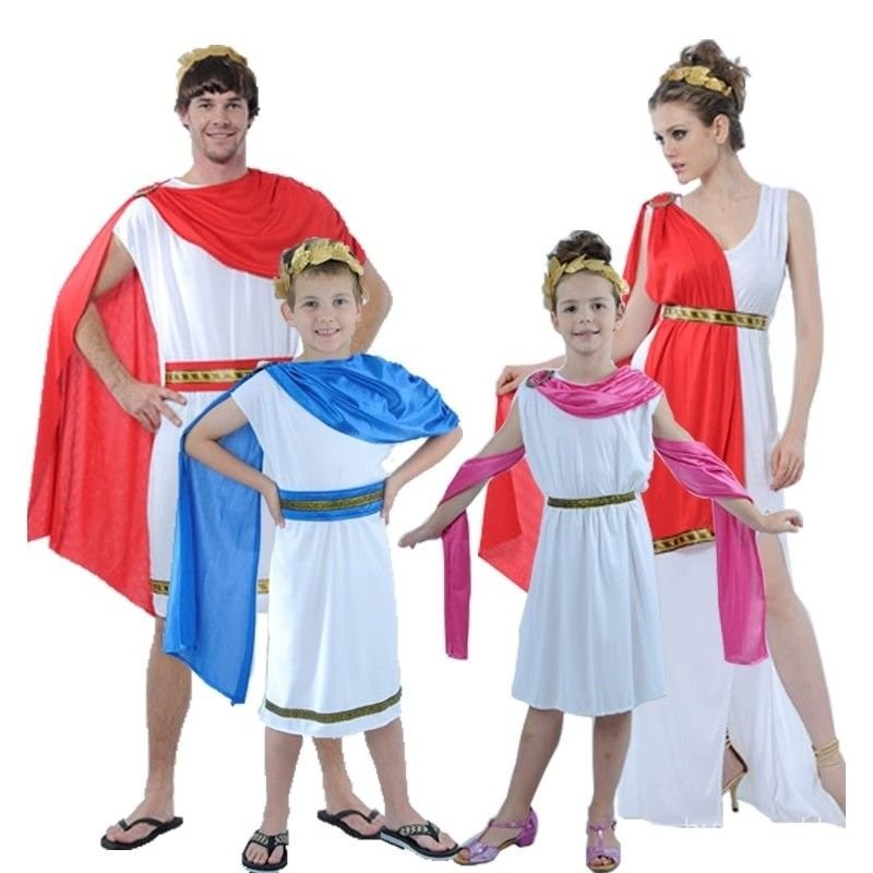 Trang phục Halloween, trang phục đấu sĩ Hy Lạp cổ đại, La Mã, người lớn và trẻ em, trang phục chiến 