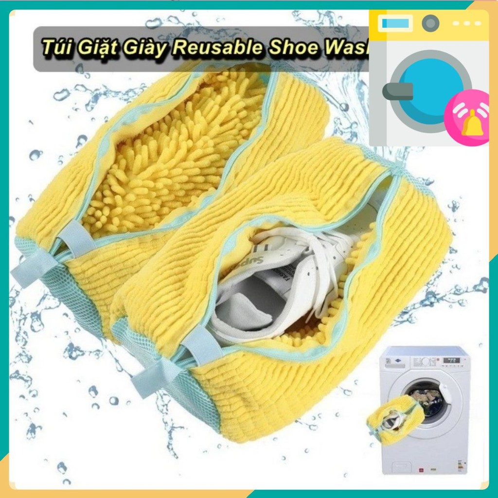 [Gmart] Túi Giặt Giày Và Bảo Vệ Giày Reusable Shoe Washing Bag Cao Cấp