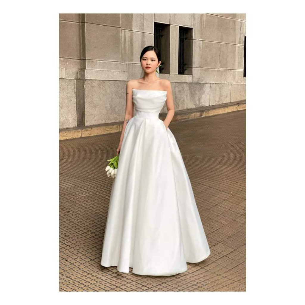 MẪU MỚI, VÁY HOT MÙA CƯỚI. Váy cưới sang chảnh, Váy cao cấp, váy lễ đường quốc dân cho các nàng dâu xinh