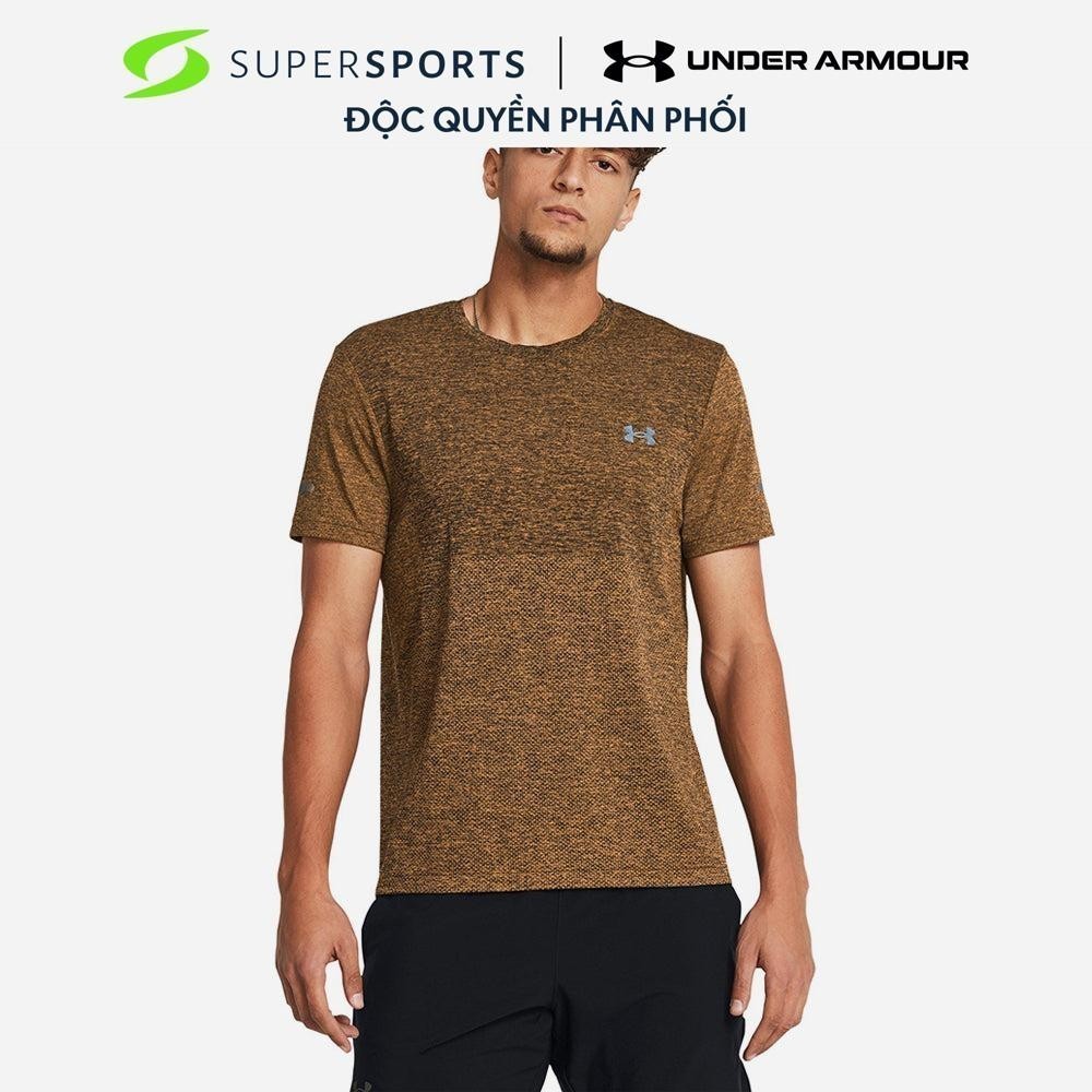 Áo Thun Nam Under Armour Seamless Stride - Cam - 1375692-804 ADS23-RM