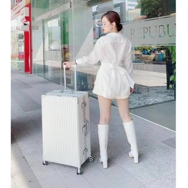 [Vali cao cấp]  vali khung nhôm khóa sập vali size 24 vali size 20 vali size 28FULL CarBon2 Sata kor