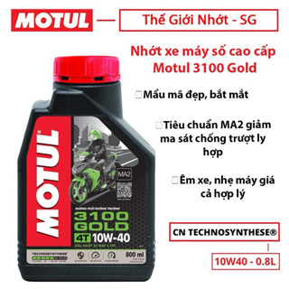 Nhớt Motul 3100 GOLD 10W40 1 Lít Chính Hãng