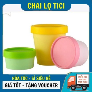 Hũ Hộp Ly Thái 50g 100g 200g Đựng Bột, Kem Body