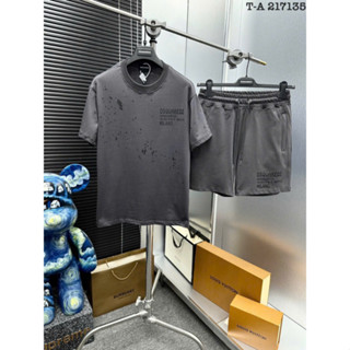 [new] Bộ Quần Áo Phông nam nữ DSQ Boy Phố Màu Xanh Thêu -Áo Thun Nam Hàng Đẹp Chuẩn