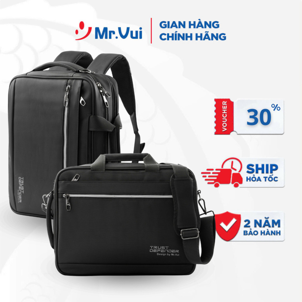 Cặp Mr.vui Cặp Đa Năng Mr.Vui, balo nhiều ngăn dành cho học sinh cấp 2 ,cấp 3 chật liệu Oxford cao c