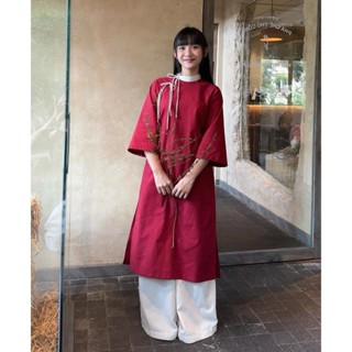  Áo dài Thanh Liễu | mir.byhi | Áo dài linen truyền thống Tết Việt Nam 