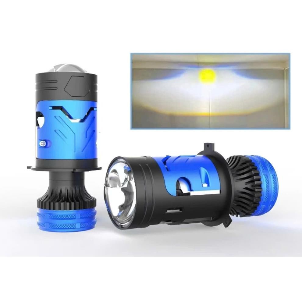 Đèn pha bi cầu mini C300 - T92 với công nghệ độc quyền siêu bền công suất 90w chân H4