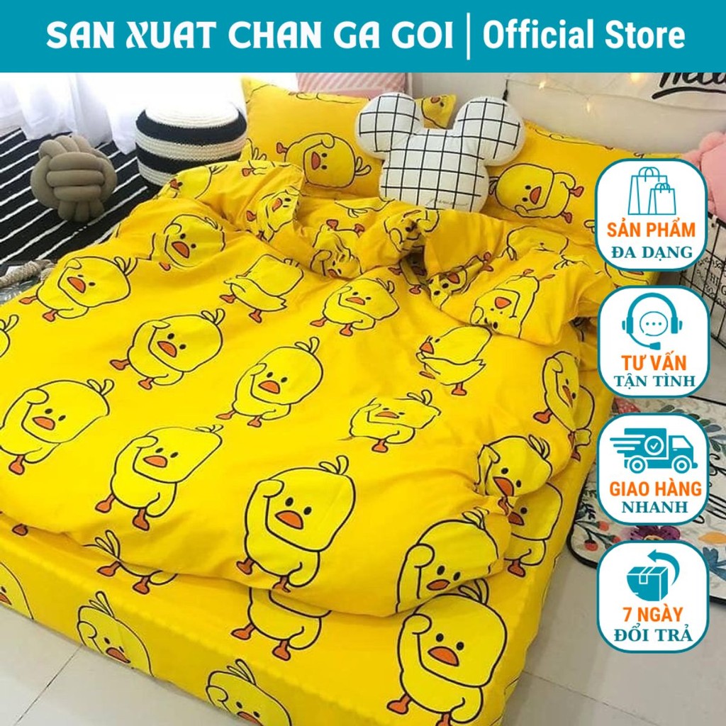 Ga Trải Giường Bo Chun Sẵn 1m8x2m,2mx2m2