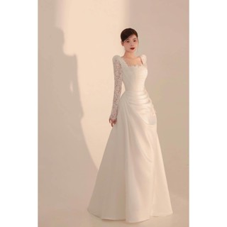 ẢNH THẬT SHOP _ Váy tiệc, váy cưới cao cấp, nàng dâu dịu dàng, lung linh trong ngày cưới