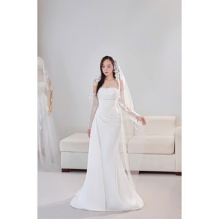 ẢNH THẬT SHOP _ Váy tiệc, váy đi bàn cô dâu kiểu dáng nhẹ nhàng, tiểu thư cao cấp