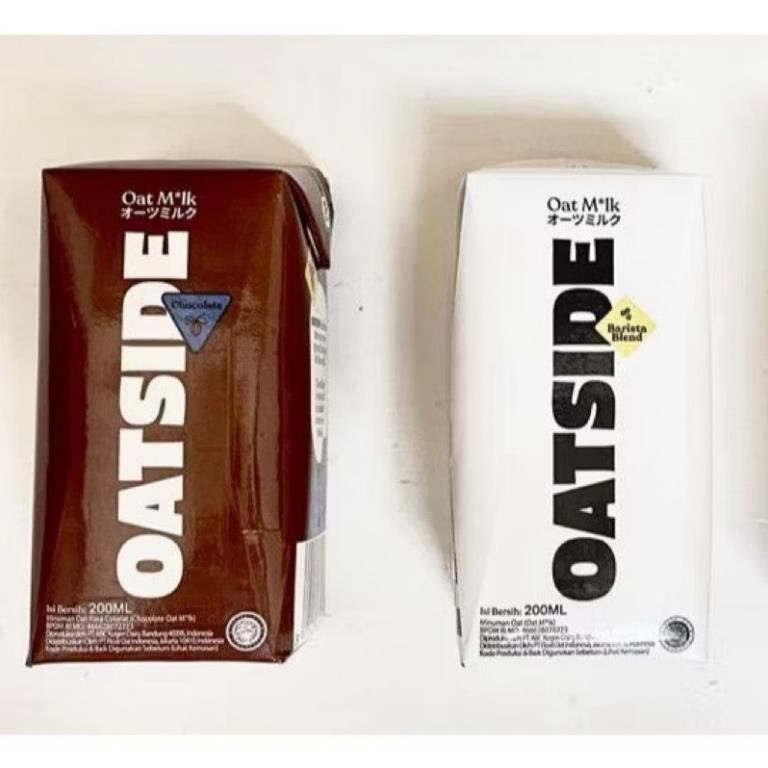 Sữa Yến Mạch Oatside Vị Truyền Thống, Vị Socola hộp 200ml( Lốc 3 )