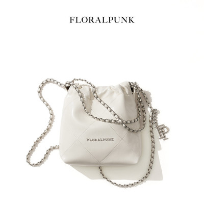 Túi xách Floralpunk Brooklyn Mini Shopper - White