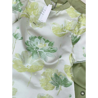 Set áo tacta phối cổ quần lụa - 𝙈𝙄𝙉 𝙎𝙏𝙐𝘿𝙄𝙊