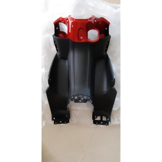 Ốp ổ khóa (Ốp bịt yếm) Nouvo LX đỏ nhũ - đen nhám 5P1F830001PB
