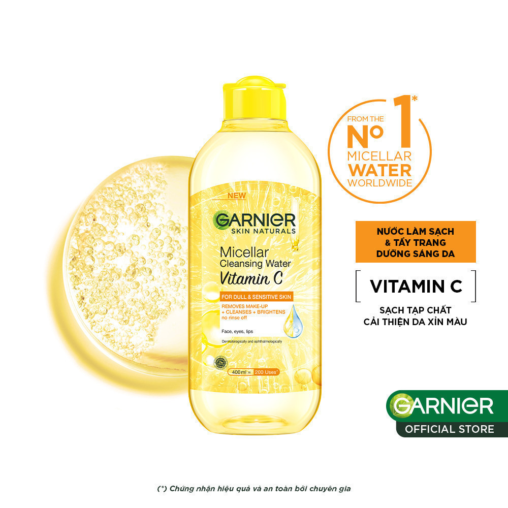 [CÓ SIZE MỚI] Nước Tẩy Trang làm sạch sâu dịu nhẹ cho mọi loại da - Garnier Micellar Cleansing Water 400ml & 700ml | BigBuy360 - bigbuy360.vn