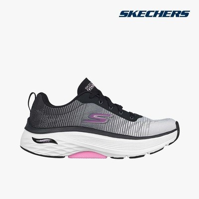 SKECHERS - Giày sneakers nữ cổ thấp Max Cushioning Arch Fit_128312-BKPK