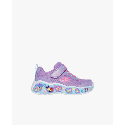 SKECHERS - Giày sneakers bé gái cổ thấp Play Scene_303158N-PRMT
