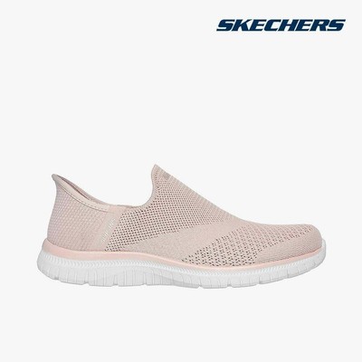 SKECHERS - Giày slip on nữ mũi tròn Active Virtue_104425-ROS
